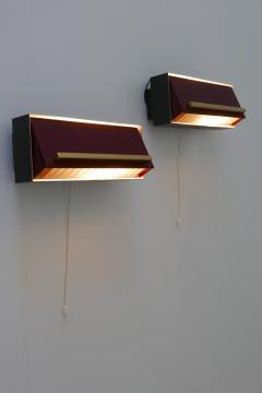  Neuhaus Leuchten Set of Two Elegant Bedside Sconces or Wall Lamps by Paul Neuhaus Germany 1950s - 2011665