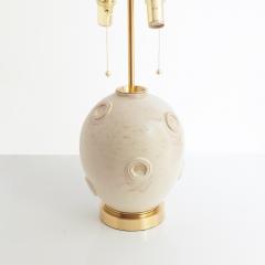  Nittsjo JERK WERKMASTER PAIR OF SWEDISH ART DECO CERAMIC LAMPS for Nittsj  - 4640967