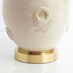  Nittsjo JERK WERKMASTER PAIR OF SWEDISH ART DECO CERAMIC LAMPS for Nittsj  - 4640969