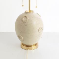  Nittsjo JERK WERKMASTER PAIR OF SWEDISH ART DECO CERAMIC LAMPS for Nittsj  - 4643200