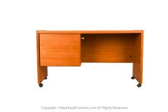  Nordisk Andels Eksport Mid Century Danish Teak Desk - 3367911