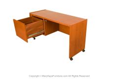  Nordisk Andels Eksport Mid Century Danish Teak Desk - 3367912