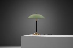  Nordiska Kompaniet 32391 Bakelite and Brass Table Lamp by Bertil Brisborg for NK Sweden 1940s - 4213304