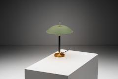  Nordiska Kompaniet 32391 Bakelite and Brass Table Lamp by Bertil Brisborg for NK Sweden 1940s - 4213305