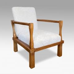  Nordiska Kompaniet Exceptional Pair of Gouged Pine Lounge Chairs Attributed to Axel Einar Hjorth - 2984156