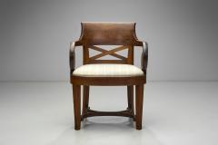  Nordiska Kompaniet Jugendstil Oak Armchair by Nordiska Kompaniet Sweden 1913 - 3977197