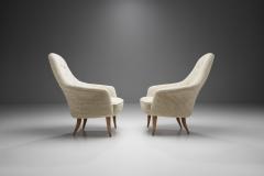  Nordiska Kompaniet Kerstin H rlin Holmquist Adam Easy Chairs for Nordiska Kompaniet Sweden 1950s - 4303641