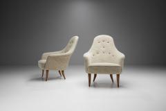  Nordiska Kompaniet Kerstin H rlin Holmquist Adam Easy Chairs for Nordiska Kompaniet Sweden 1950s - 4303642
