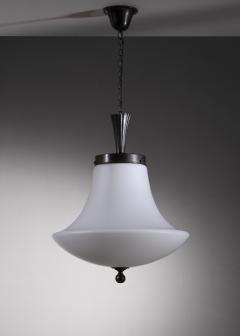  Nordiska Kompaniet Opaline glass pendant lamp - 4654620