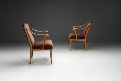  Nordiska Kompaniet Pair of Armchairs by Nordiska Kompaniet Sweden First half of the 20th Century - 4440996