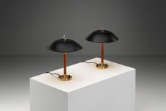  Nordiska Kompaniet Pair of B Brisborg Table Lamps for Nordiska Kompaniet Sweden Mid 20th Century - 4301404
