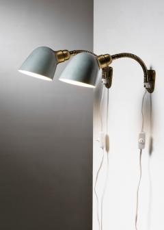  Nordiska Kompaniet Pair of Bertil Brisborg wall lamps for Nordiska Kompaniet - 4654677
