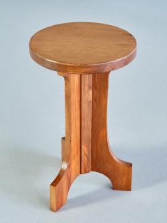  Nordiska Kompaniet Pair of Nordiska Kompaniet Stools Side Tables in Solid Pine Sweden 1940s - 3325580
