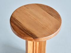  Nordiska Kompaniet Pair of Nordiska Kompaniet Stools Side Tables in Solid Pine Sweden 1940s - 3325584