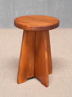  Nordiska Kompaniet Pair of Nordiska Kompaniet Stools Side Tables in Solid Pine Sweden 1940s - 4239104