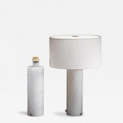  Nordiska Kompaniet Pair of Nordiska Kompaniet alabaster table lamps - 4692135