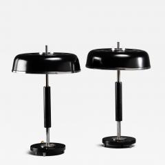 Nordiska Kompaniet Pair of Scandinavian Modern table lamps - 4532089