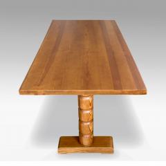  Nordiska Kompaniet Rare Table with Coined Legs in Solid Pine by Axel Einar Hjorth - 2795914