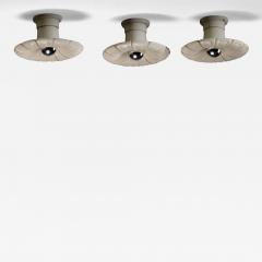  Nordiska Kompaniet Set of three Nordiska Kompaniet ceiling lamps - 4495896