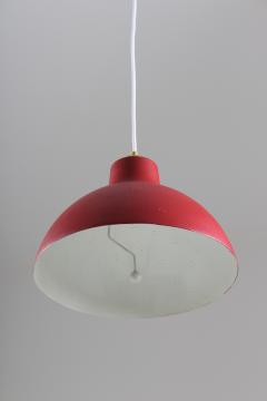  Nordiska Kompaniet Swedish Midcentury Pendant in Perforated Metal with Counterweight by NK - 803623