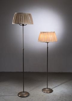  Nordiska Kompaniet Tall Pair of Nordiska Kompaniet height adjustable floor lamps - 2068550