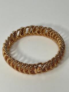  Novecentonovantanove 18K Gold and Diamond Bracelet from Italy - 4388230