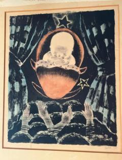  Nura Ulreich Art Deco Surreal Baby Among the Stars in a Theater - 3529146