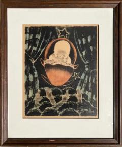  Nura Ulreich Art Deco Surreal Baby Among the Stars in a Theater - 3529148