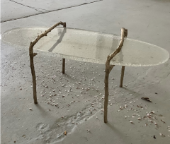  O C Studios The Alder Branch Ice Coffee Table by O C Studios - 4706499