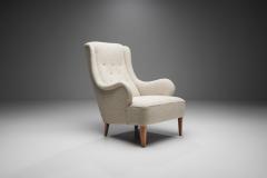  O H Sj grens M belfabrik Oskar Armchair by Carl Malmsten for O H Sj gren Sweden 1930s - 4242405