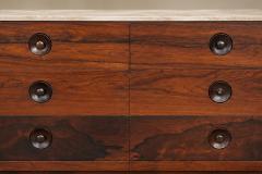  OCA Sergio Rodrigues Marquesa Chest of Drawers in Rosewood with Marble Top Oca - 4621538