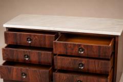  OCA Sergio Rodrigues Marquesa Chest of Drawers in Rosewood with Marble Top Oca - 4621541