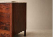  OCA Sergio Rodrigues Marquesa Chest of Drawers in Rosewood with Marble Top Oca - 4621543