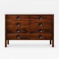  OCA Sergio Rodrigues Marquesa Chest of Drawers in Rosewood with Marble Top Oca - 4623365