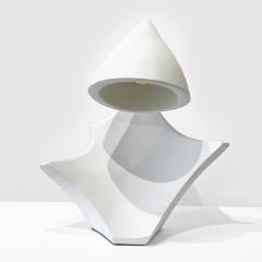  Oak Design Studios ECTO 1 White plaster table lamp - 3308891