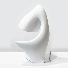  Oak Design Studios ECTO 1 White plaster table lamp - 3308895