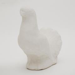  Oak Design Studios PAIR OF WHITE DOVES Cement sculptures for indoor or outdoor - 2864927