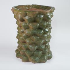  Oak Design Studios PALMAE II 0621 One of a kind glazed terracotta garden pot - 2099258