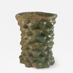  Oak Design Studios PALMAE II 0621 One of a kind glazed terracotta garden pot - 2100960