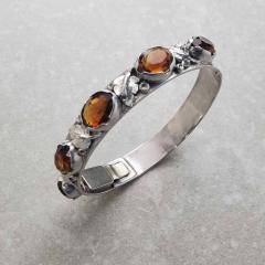  Oakes Studio Oakes Bracelet Sterling Silver Citrines - 1930254