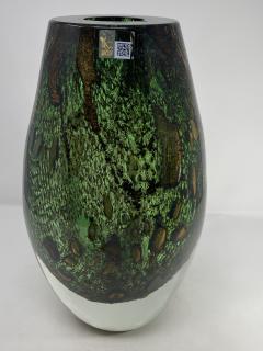  Oball Green Murano Glass Vase by Oball - 2587038