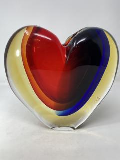  Oball Murano Glass Heart Vase - 2600750