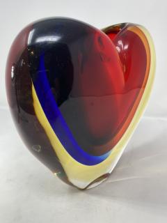  Oball Murano Glass Heart Vase - 2600752