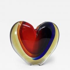  Oball Murano Glass Heart Vase - 2602412