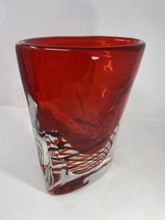  Oball Sommerso Spiral Murano Glass Vase - 2587058