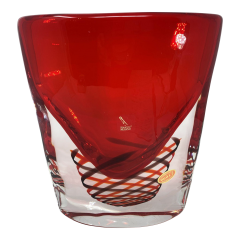 Oball Sommerso Spiral Murano Glass Vase - 2590026