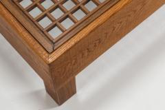  Officina Rivadossi Officina Rivadossi Coffee Table in Slavonian Oak Italy 1980s - 4321794