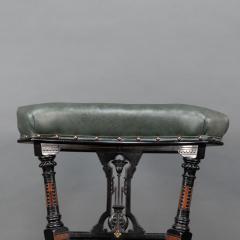  Ogdens Of Manchester Ogdens Of Manchester An Aesthetic Movement Ebonized Parcel Gilt Nursing Chair - 4185786