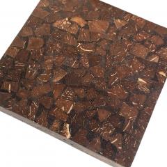  Oggetti Pair Oggetti Tessellated Coconut Shell Lidded Boxes 1990 - 4397128