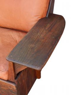  Old Hickory Furniture Co Hickory 1930 s Paddle Arm Sofa w - 1031552